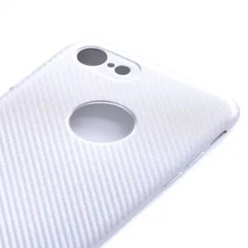 Evelatus Apple iPhone 7/8/SE2020/SE2022 Carbon zilver beschermhoes
