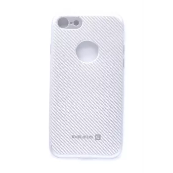 Evelatus Apple iPhone 7/8/SE2020/SE2022 Carbon zilver beschermhoes