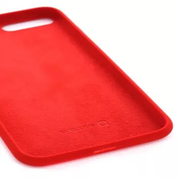 Evelatus Apple iPhone 7 Plus/8 Plus premium soft touch siliconenhoesje rood