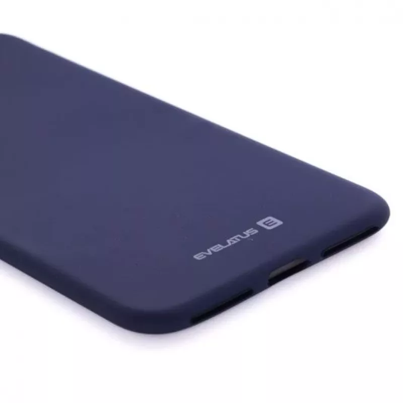 Evelatus Apple iPhone 7 Plus/8 Plus siliconenhoesje middernachtblauw