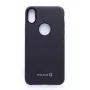Evelatus Apple iPhone X Carbon Black Achterkant Hoesje