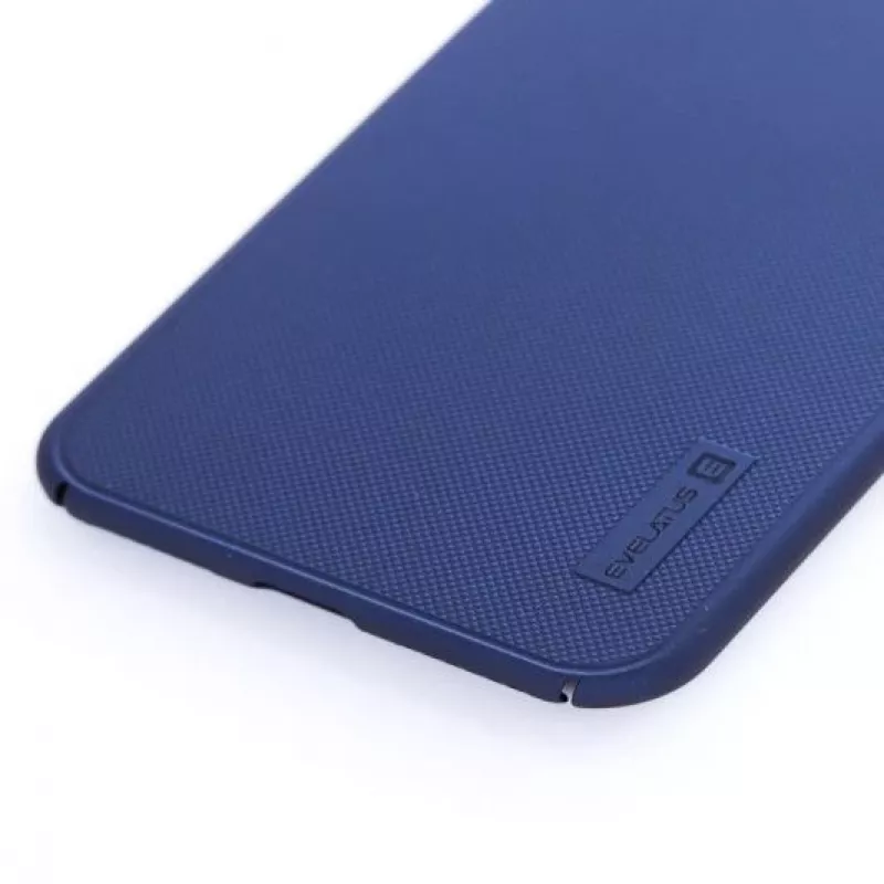 Evelatus Apple iPhone X emboss blauw telefoonhoesje