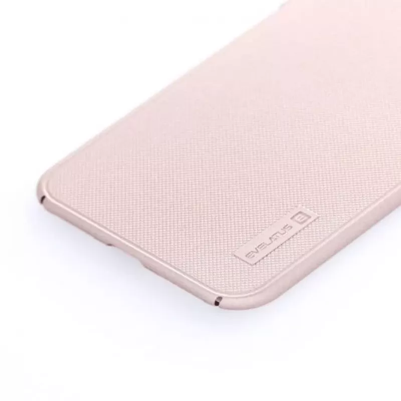 Evelatus Apple iPhone X Emboss gouden achterkanthoes