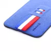 Evelatus Apple iPhone X Free blauw liquid siliconen hoesje