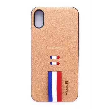 Evelatus Apple iPhone X Free Gold displaybeschermer (gehard glas, 9H, edge-to-edge, 0,33 mm, 1 pack)