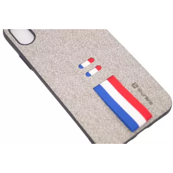 Evelatus Apple iPhone X Free grijs schermbeschermfolie gehard glas 9H transparant