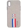 Evelatus Apple iPhone X Free grijs schermbeschermfolie gehard glas 9H transparant