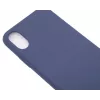 Evelatus Apple iPhone X Nano silicone hoesje soft touch TPU blauw