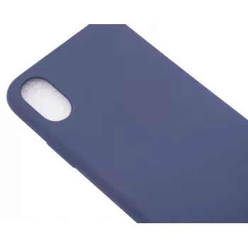 Evelatus Apple iPhone X Nano silicone hoesje soft touch TPU blauw
