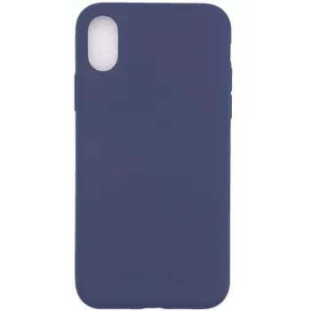 Evelatus Apple iPhone X Nano silicone hoesje soft touch TPU blauw