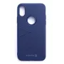 Evelatus Apple iPhone X Phantom Blue silicone achtercover
