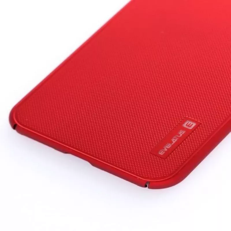 Evelatus Apple iPhone X/XS Emboss rode achterkanthoes