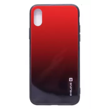 Evelatus Apple iPhone X/Xs gradient glass hoesje 5 passion