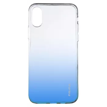 Evelatus Apple iPhone X/XS Gradient TPU hoesje blauw