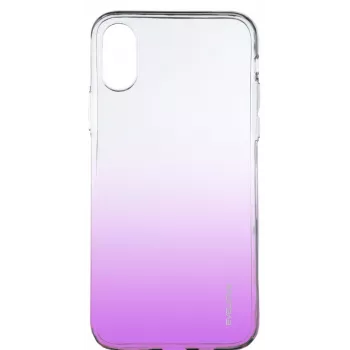 Evelatus Apple iPhone X/XS Gradient TPU Case paars