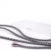 Evelatus Apple iPhone X/XS silicone transparant hoesje met ketting TPU-band transparant