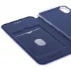 Evelatus Apple iPhone XR boekhoes donkerblauw