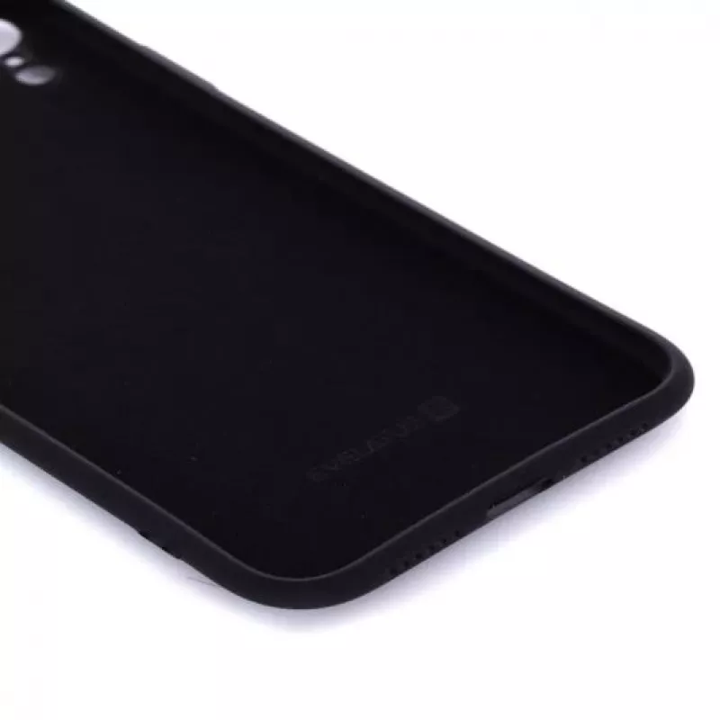 Evelatus Apple iPhone XR Nano silicone hoesje Soft Touch TPU zwart