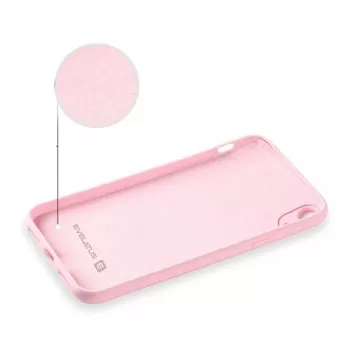 Evelatus Apple iPhone XR Nano silicone hoesje soft touch TPU lichtroze