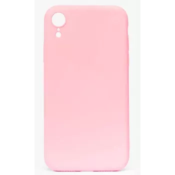 Evelatus Apple iPhone XR Nano silicone hoesje soft touch TPU lichtroze