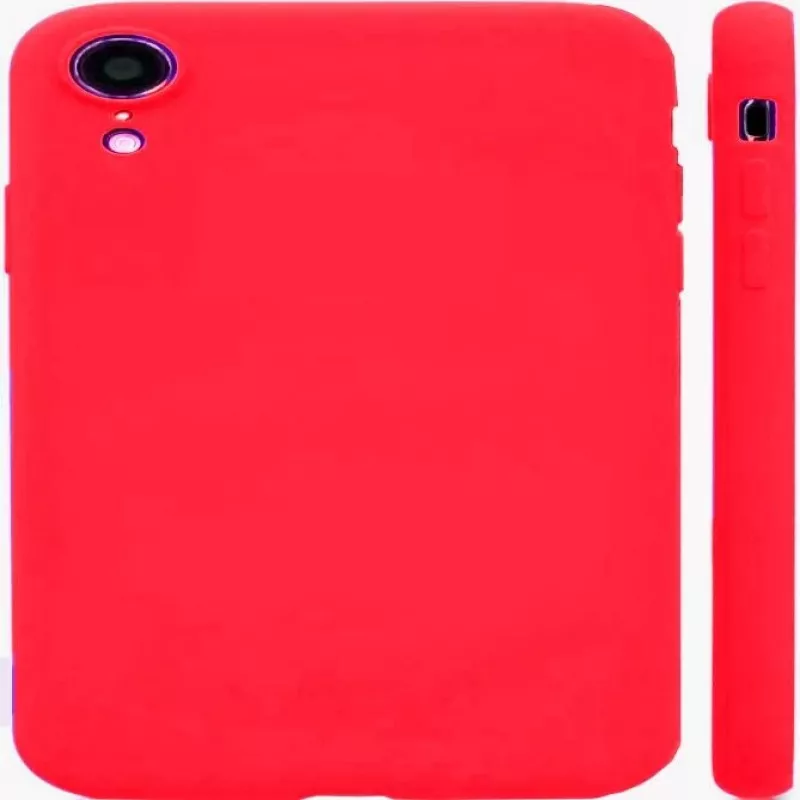 Evelatus Apple iPhone XR nano-siliconenhoesje Soft Touch TPU rood