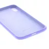 Evelatus Apple iPhone XR premium soft touch siliconenhoesje lila