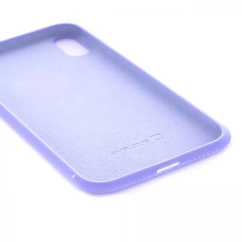 Evelatus Apple iPhone XR premium soft touch siliconenhoesje lila