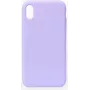 Evelatus Apple iPhone XR premium soft touch siliconenhoesje lila