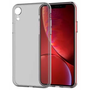 Evelatus Apple iPhone XR TPU-hoes 1,5 mm rookgrijs