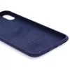 Evelatus Apple iPhone Xs Max nano siliconen hoesje soft touch TPU midnight blue