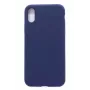 Evelatus Apple iPhone Xs Max nano siliconen hoesje soft touch TPU midnight blue