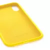 Evelatus Apple iPhone Xs Premium Soft Touch siliconen hoesje lichtgeel