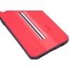 Evelatus Dazzle Samsung Galaxy A40 achterkantcover rood
