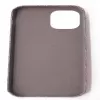 Evelatus stoffen hoes voor Apple iPhone 12/12 Pro EFC01 - zwart