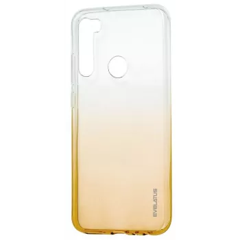 Evelatus Gradient TPU Case voor Xiaomi Redmi Note 8 / Redmi Note 8 2021 - Goud