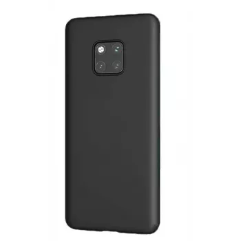 Evelatus Huawei Mate 20 Pro Premium Soft Touch siliconenhoes zwart