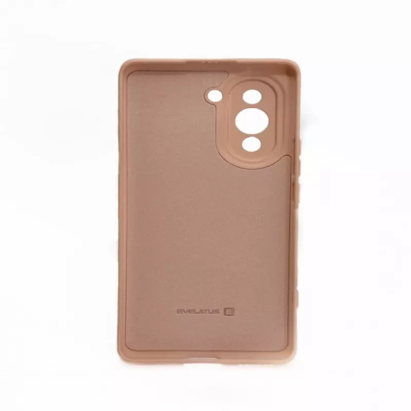 Evelatus Huawei Nova 10 Pro TPU nano siliconen hoesje soft touch beige