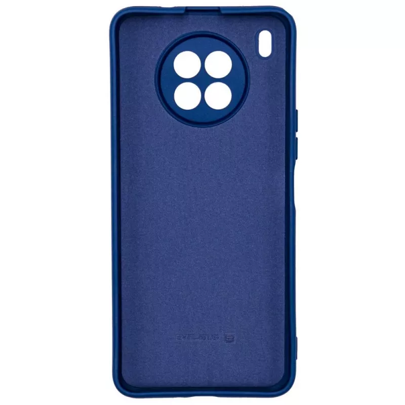 Evelatus Huawei Nova 8i nano siliconen hoesje soft touch TPU navy blue