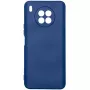 Evelatus Huawei Nova 8i nano siliconen hoesje soft touch TPU navy blue