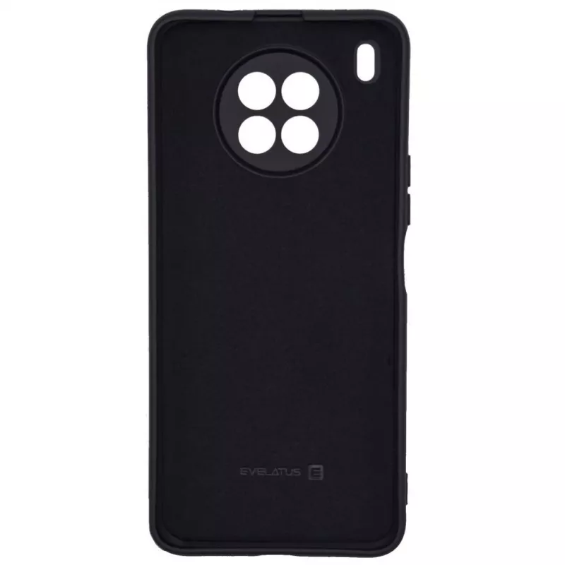 Evelatus Huawei Nova 8i Soft Nano siliconen case Soft Touch TPU zwart