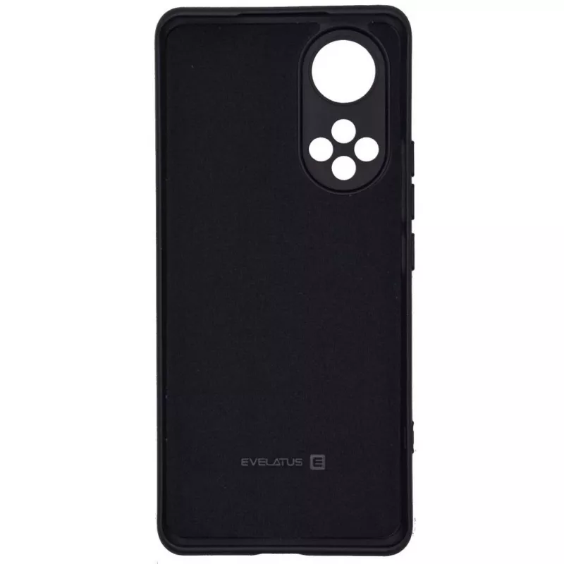 Evelatus Huawei Nova 9 Nano Silicone Case Soft Touch TPU zwart