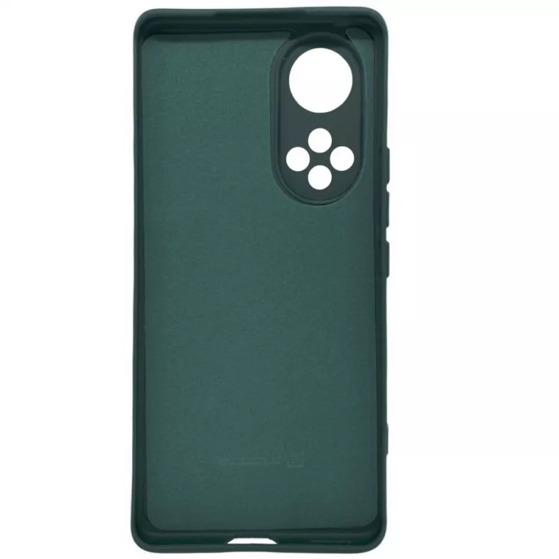 Evelatus Huawei Nova 9 Nano Silicone Case Soft Touch TPU donkergroen