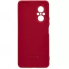 Evelatus Huawei Nova 9 SE nano siliconen hoesje soft touch TPU rood