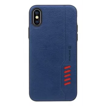 EVELATUS Huawei P Smart 2019 Shooter blauw siliconen hoesje