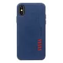 EVELATUS Huawei P Smart 2019 Shooter blauw siliconen hoesje
