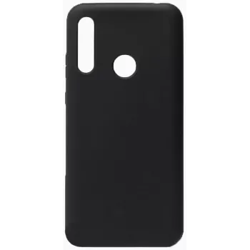 Evelatus Huawei P40 Lite E nano siliconen case Soft Touch TPU zwart