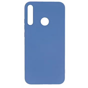 Evelatus Huawei P40 Lite E Soft Touch silicone hoesje blauw