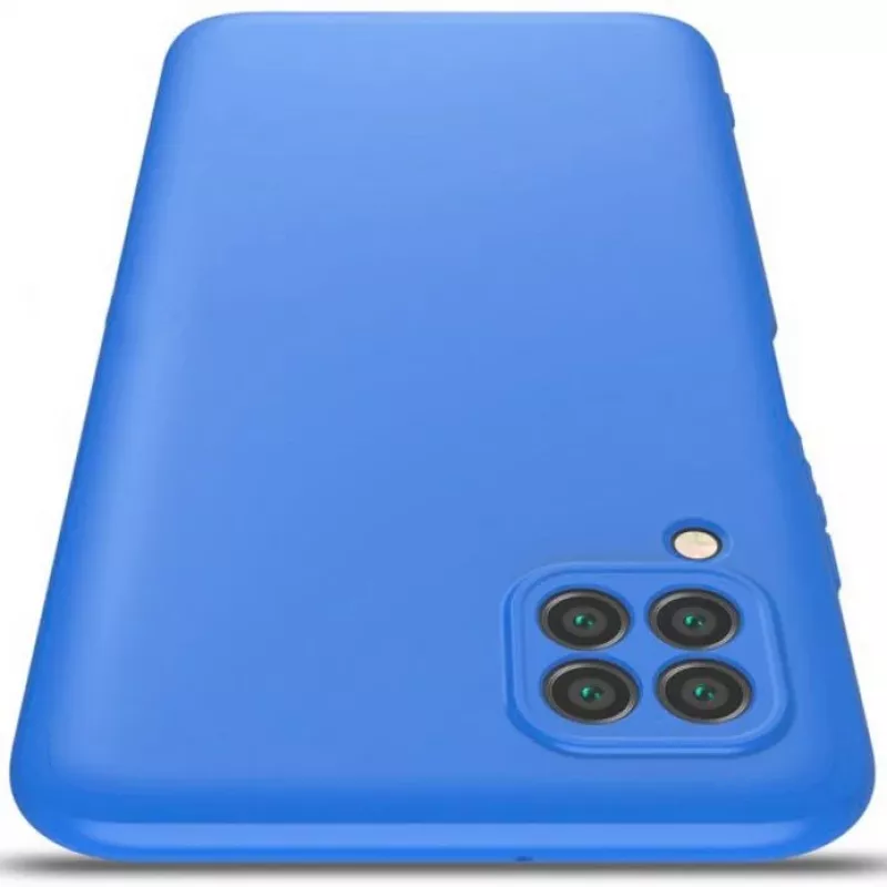 EVELATUS Huawei P40 Lite nano siliconen case Soft Touch TPU blauw
