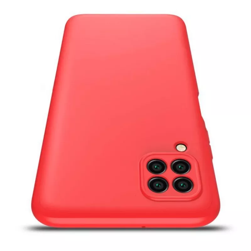 Evelatus Huawei P40 Lite Soft Touch siliconen hoesje rood