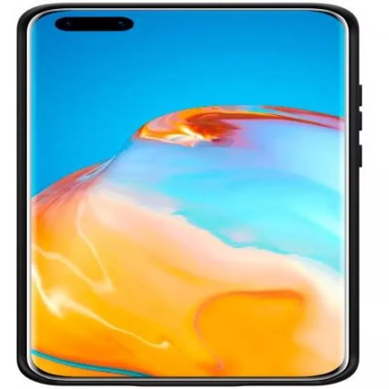 Evelatus Huawei P40 nano siliconehoes soft touch TPU zwart